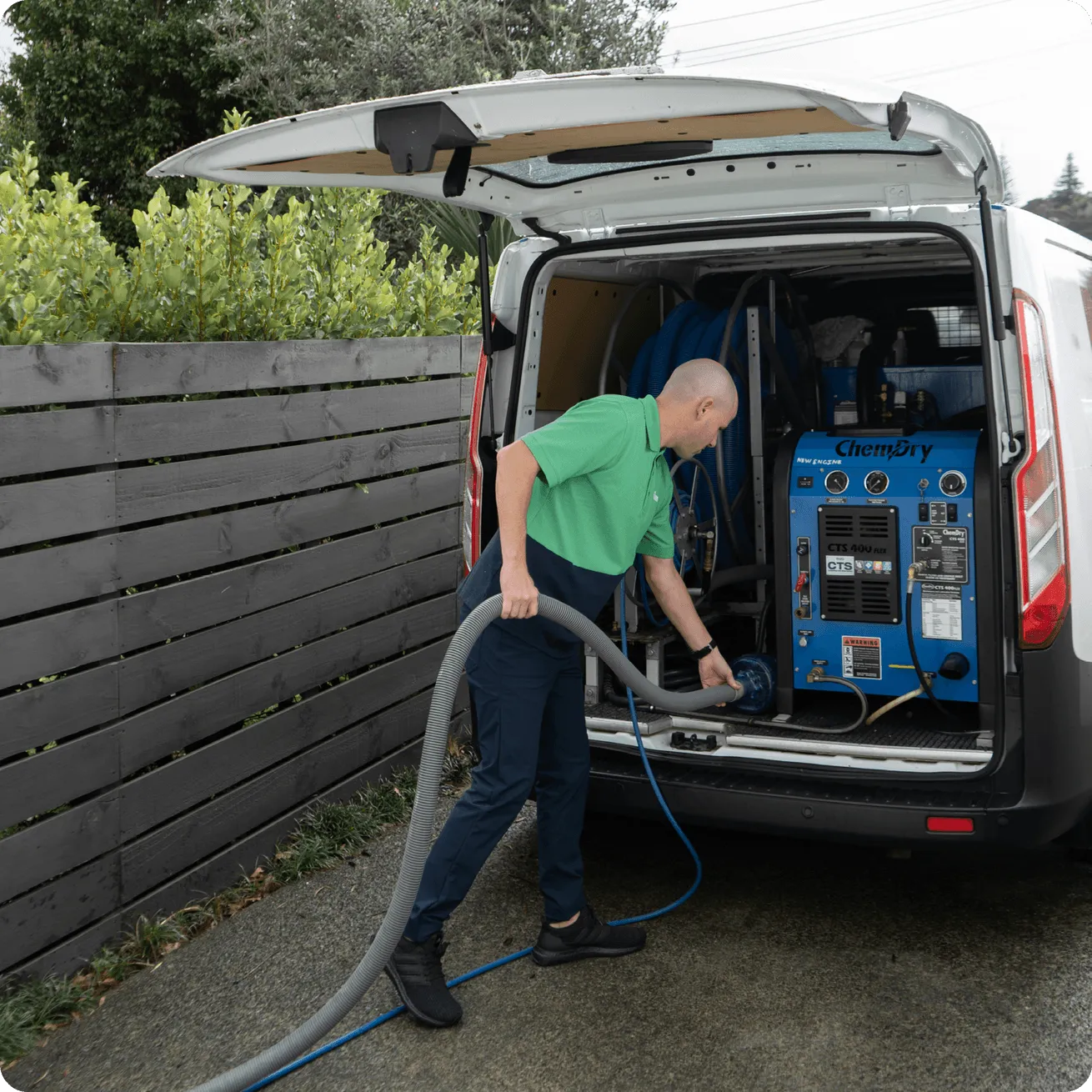 Super City Chemdry case study photograph